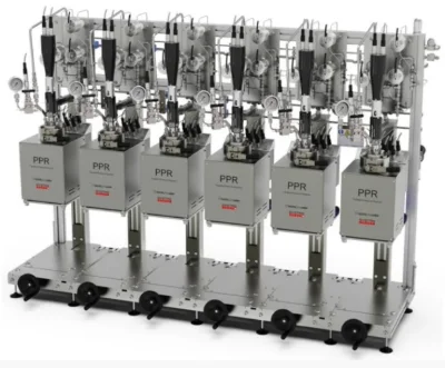 Parallel pressure reactors