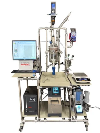 Glass laboratory reactor
