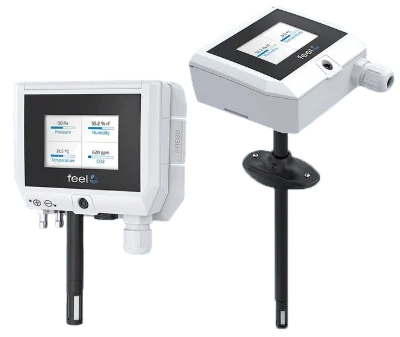 FEEL MULTI: Multifunction transmitter - °C, RH%, Bar, CO₂, VOC
